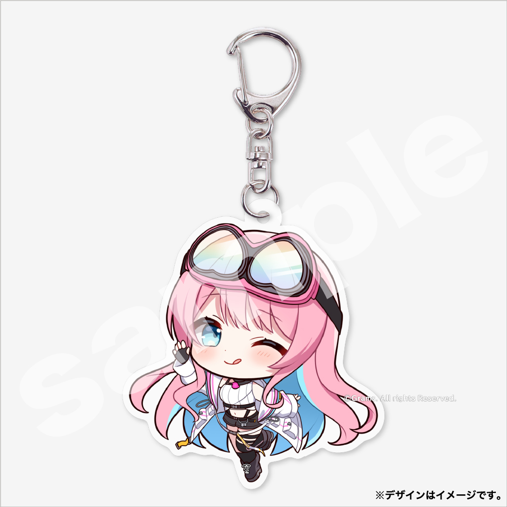 E -アクリルキーホルダー4