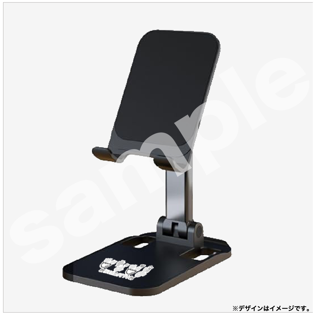 D-ひなぴよ スマホスタンド（黒）