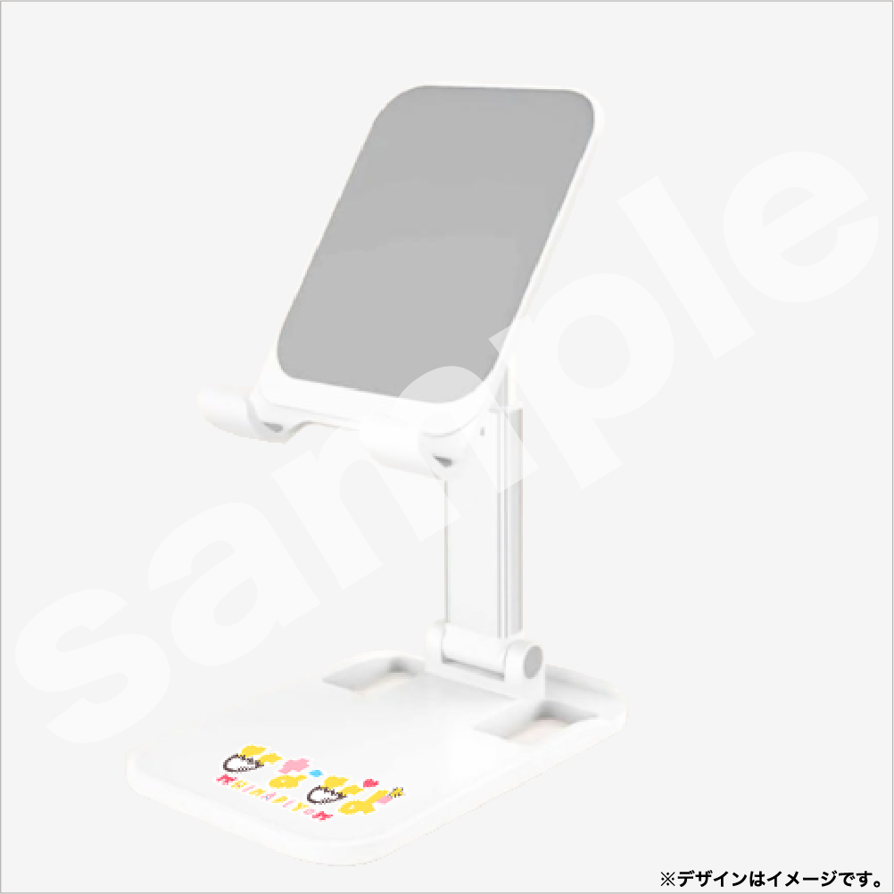 D-ひなぴよ スマホスタンド（白）
