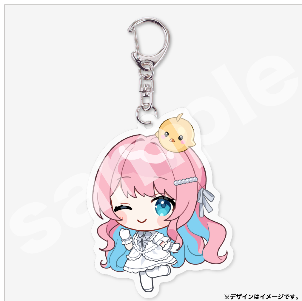 E－アクリルキーホルダー1