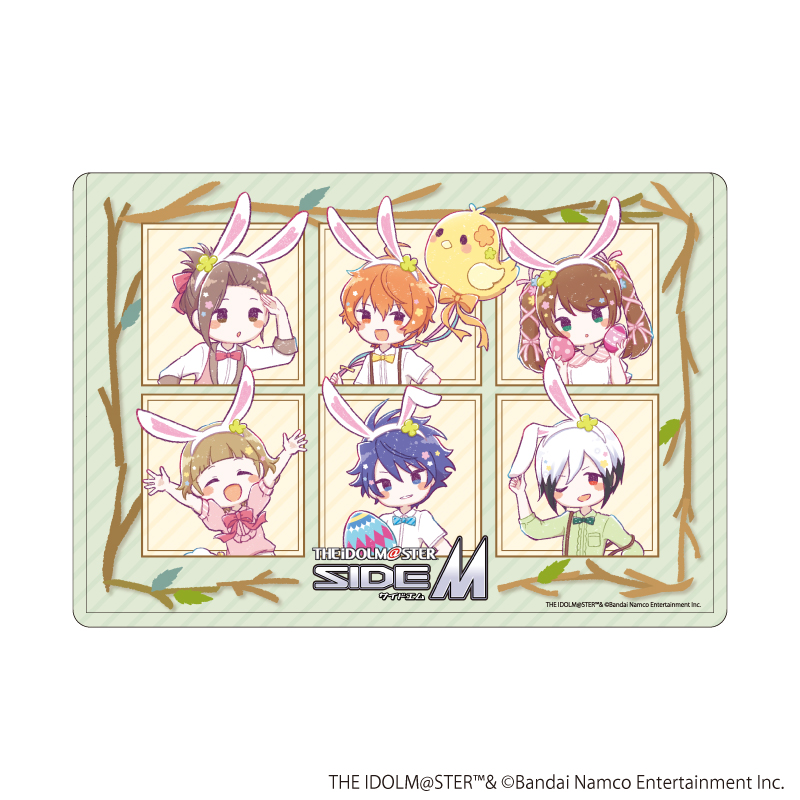キャラクリアケース「アイドルマスター SideM」15/集合 エッグハントver.(グラフアートイラスト)