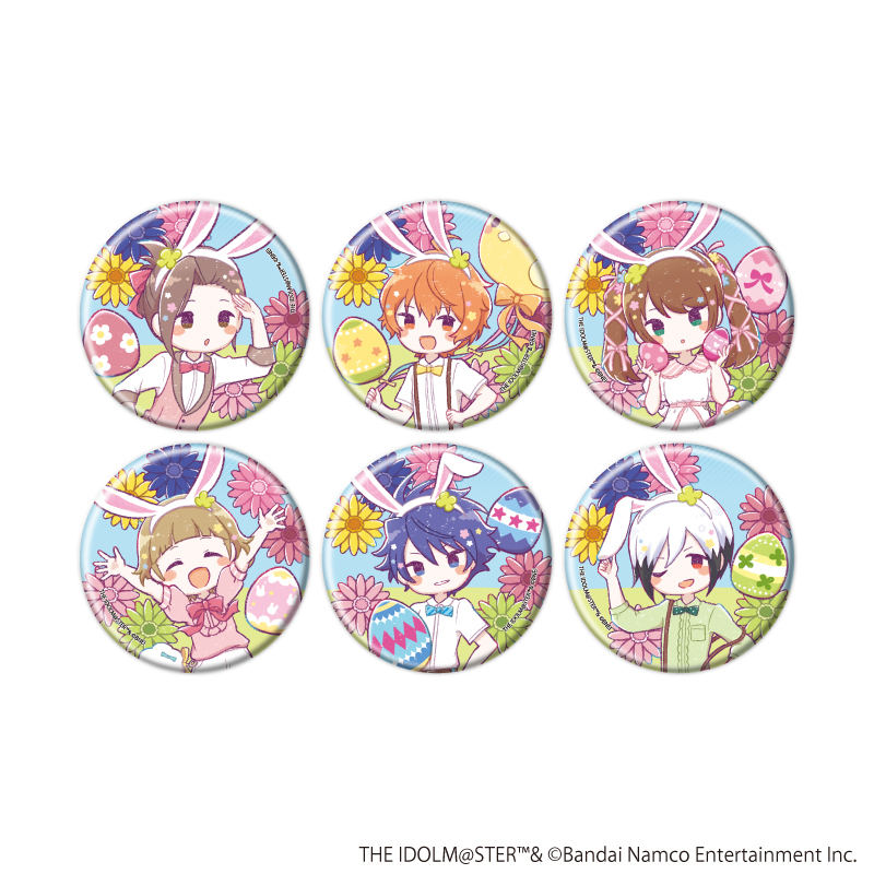 缶バッジ「アイドルマスター SideM」40/エッグハントver. トレーディング(全6種)(グラフアートイラスト)