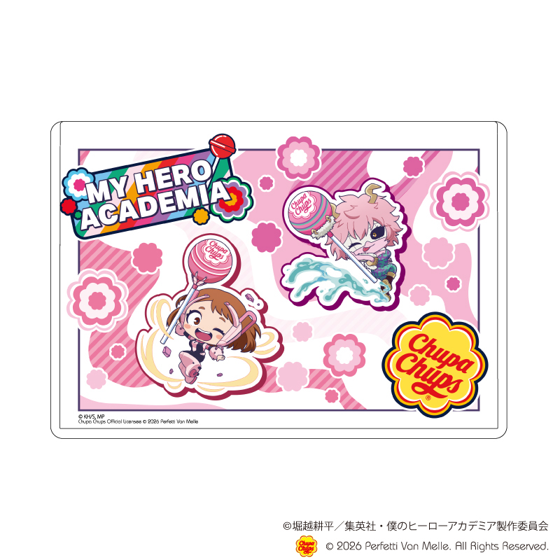 キャラクリアケース「アニメ 『僕のヒーローアカデミア』×チュッパチャプス」04/D ver.(ミニキャライラスト)
