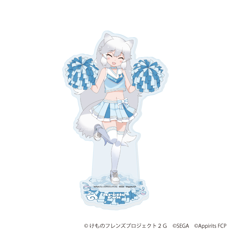アクリルスタンド「けものフレンズ3」18/ホッキョクギツネ チアリーダーver.(描き下ろしイラスト)