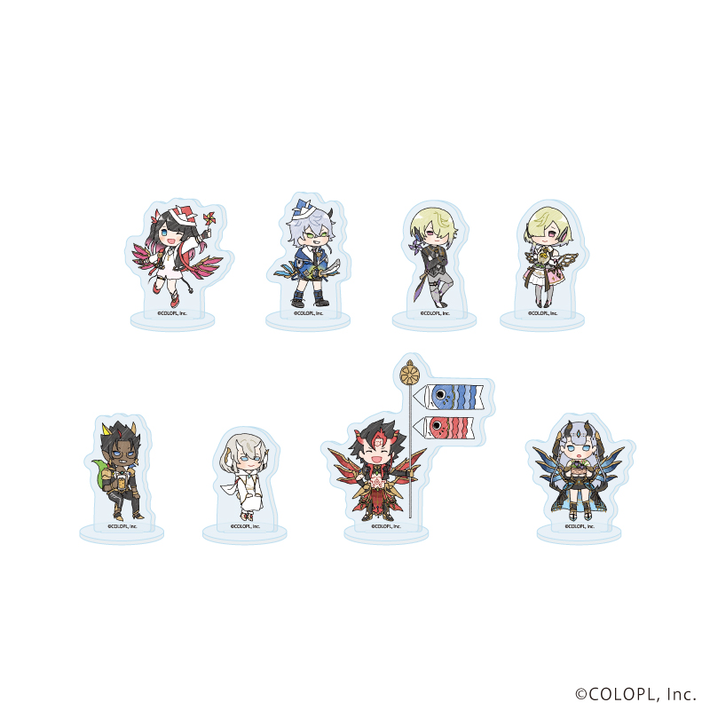 アクリルぷちスタンド「白猫プロジェクト」06/こどもの日ver. ブラインド(全8種)(グラフアートイラスト)