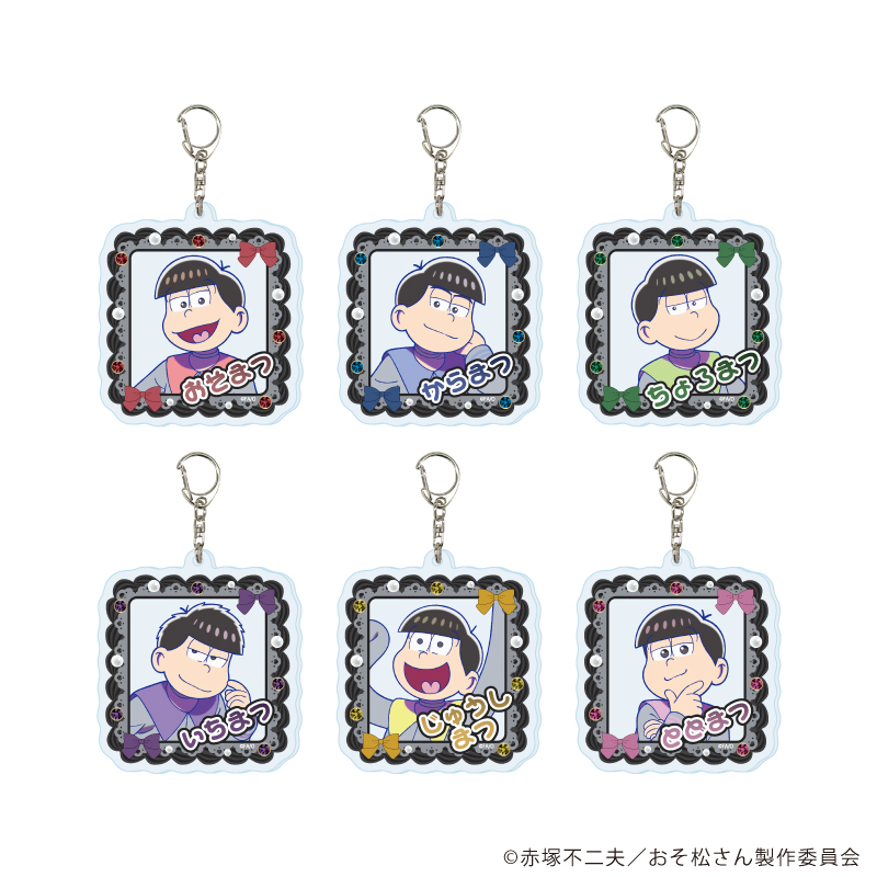 アクリルキーホルダー「おそ松さん」04/和風セーラーver.コンプリートセット(全6種)(描き下ろしイラスト)