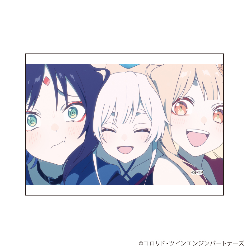 キャンバスボードミニ「超かぐや姫！」01/A(場面写イラスト)