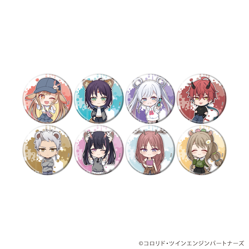 缶バッジ「超かぐや姫！」02/ブラインド(全8種)(ミニキャライラスト)