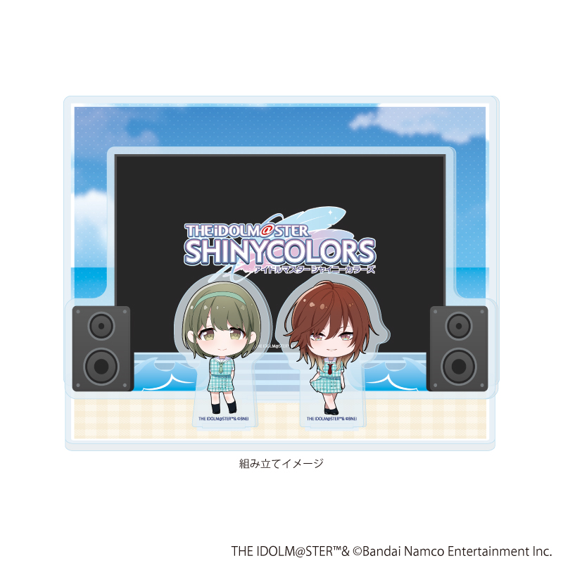 アクリルジオラマ「アイドルマスター シャイニーカラーズ」04/283プロ シーズ セーラー風アイドル衣装ver.(ミニキャライラスト)