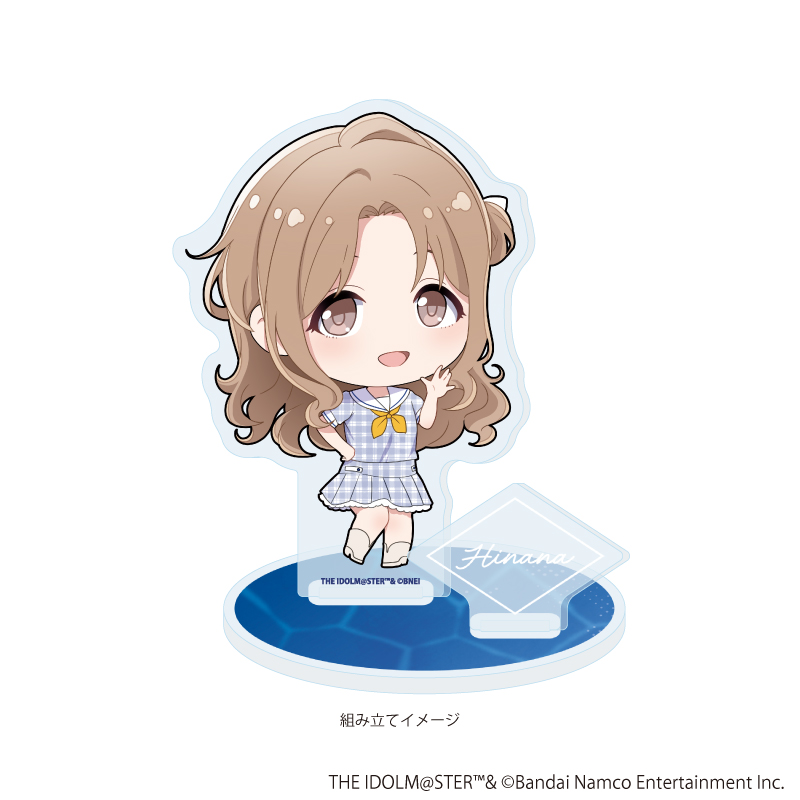 アクリルスタンドプレート「アイドルマスター シャイニーカラーズ」04/市川雛菜 セーラー風アイドル衣装ver.(ミニキャライラスト)